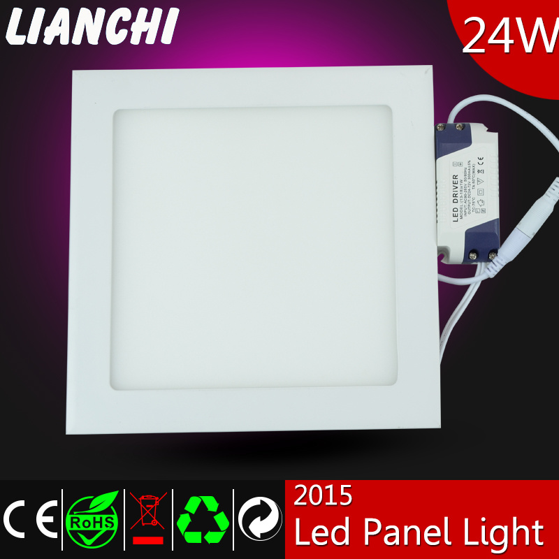 CE UL Certification Embedded 24W LED Panel Ceiling Lights (WT2406)