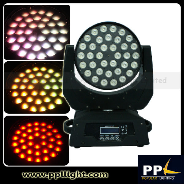 36PCS 10 W RGBW LED Beam Moving Head Light