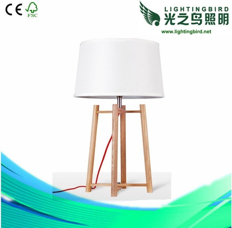 Lightingbird Hot Sale Reading Desk Wood Table Lamp for Room (LBMT-DT)