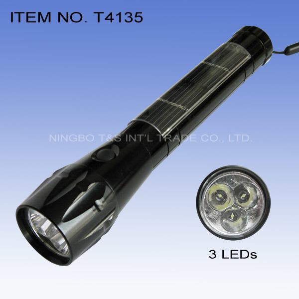 3 Straw LEDs Flashlight (T4135)