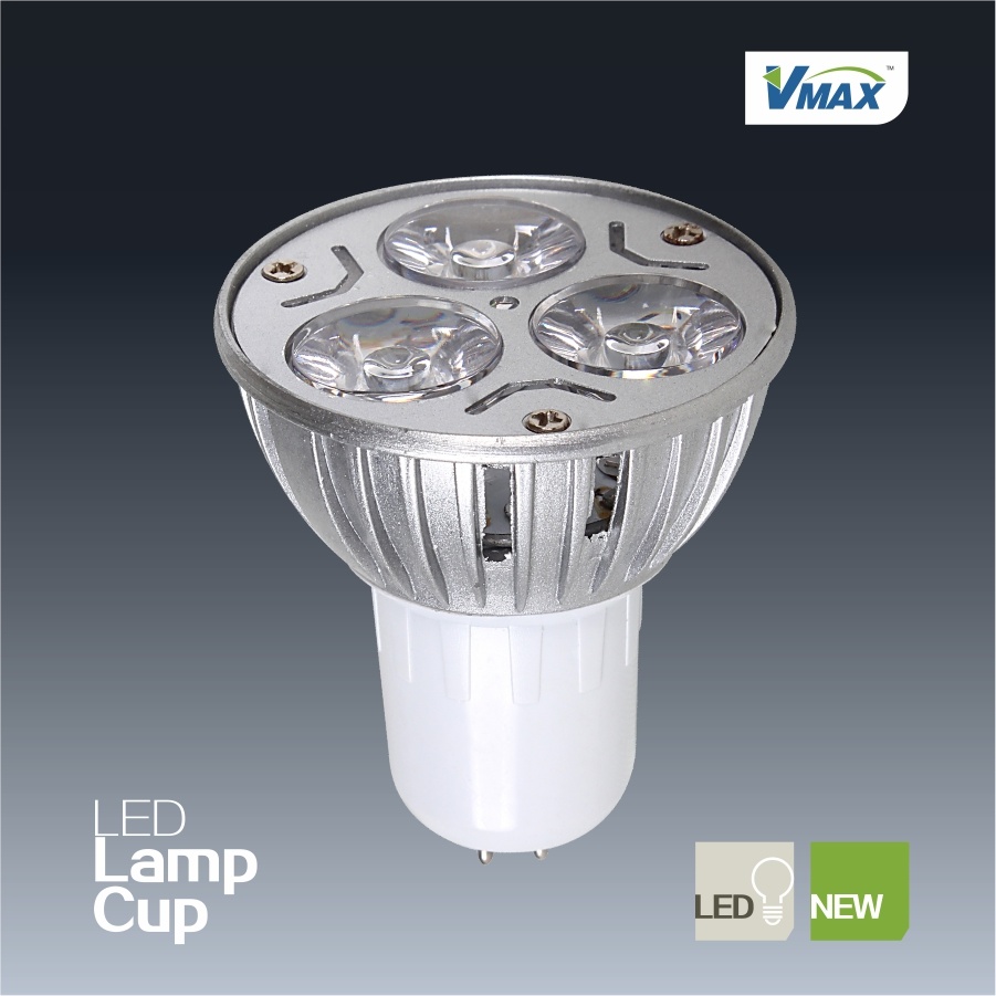 12V China Supplier LED Light Sopotligt Lamps 3X1w