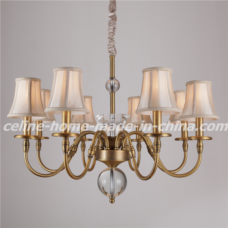 Iron Pendant Lighting Crystal Chandelier (SL2092-8B)