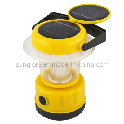 Hot USB Socket LED Camping Light with Solar Powered