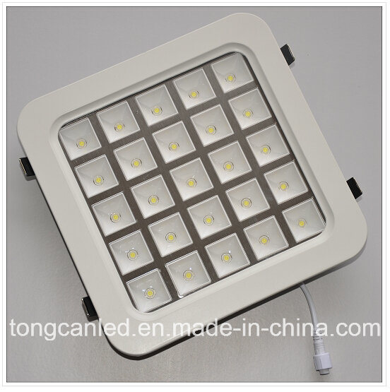 25W CE Square (round angle) Cool White LED Ceiling Light