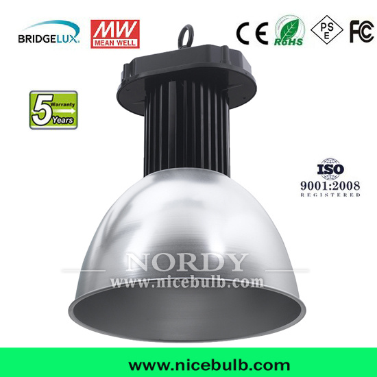 100W Meanwellhb Parking Industrial Canopy COB LED High Bay Light