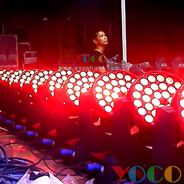 36X10W RGBW LED Stage DJ Wash Zoom Moving Head Light