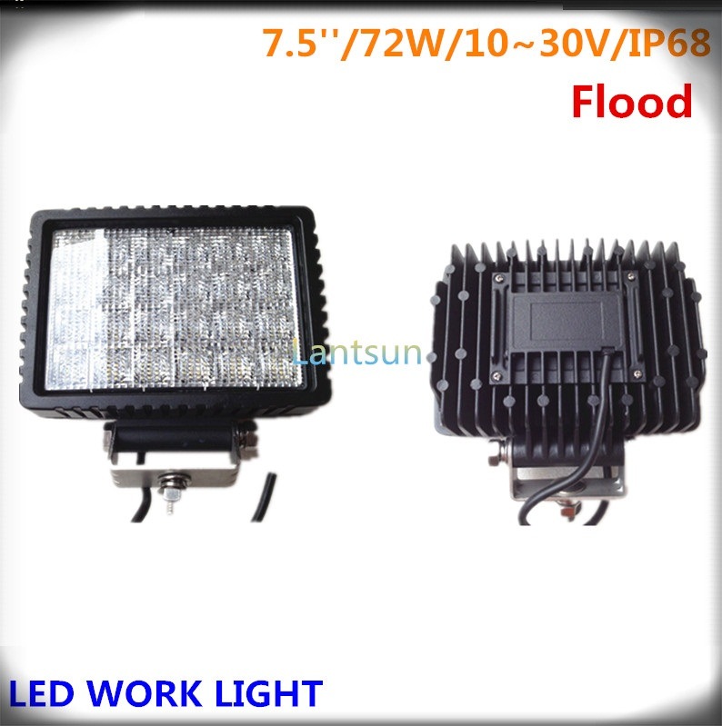 Super Bright CREE LED Work Light 4-72W