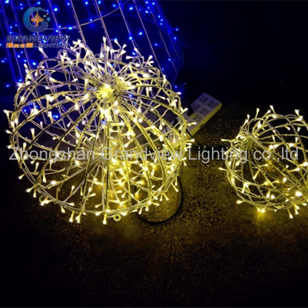 LED Outdoor Waterproof Warm White Decorative Christmas Ball Light for Christmas