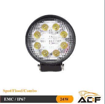 CREE Offroad White Color 24W LED Work Light