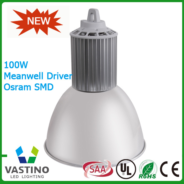 100W LED High Bay Light with Samsung Chips & Meanwell Driver