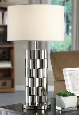 1 Light Steel Modern Table Lamp (Htl3018)
