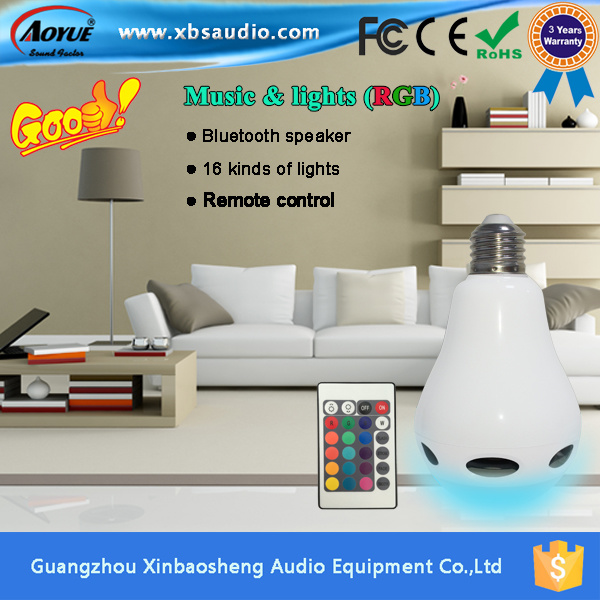 Colorful Wireless Bluetooth Speaker LED Light