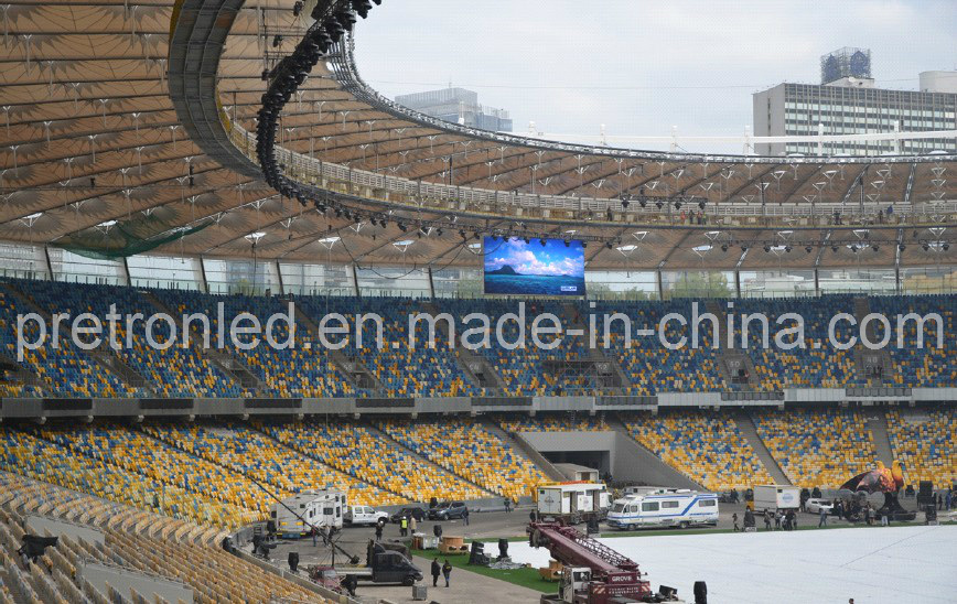 P25 Outdoor Stadium LED Screens for European Cup football game 2012 in Kiev Ukraine