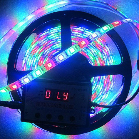 Music 5050 12V House Running RGB LED Strip Light