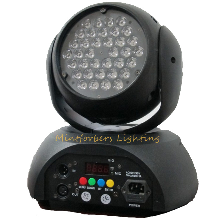 CE RoHS 36PCS 3W LED Moving Head Light Wash Light