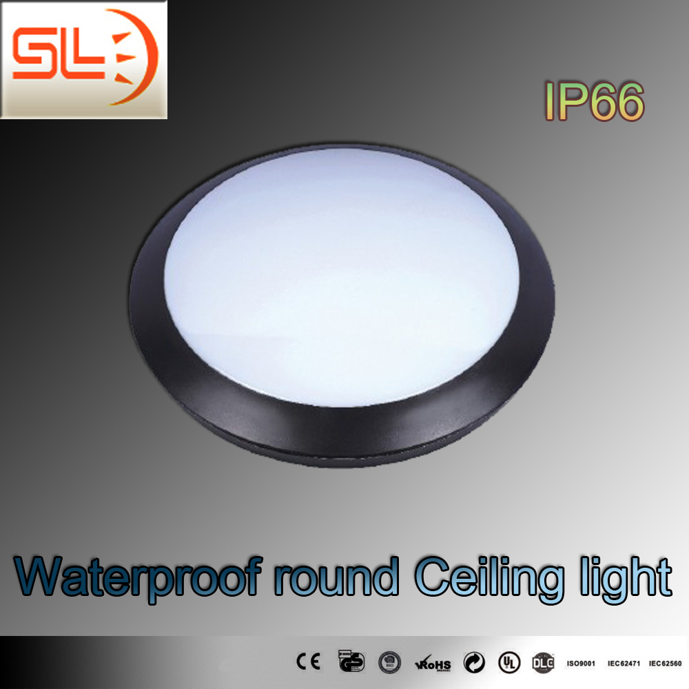 350mm White and Black LED Ceiling Light with CE