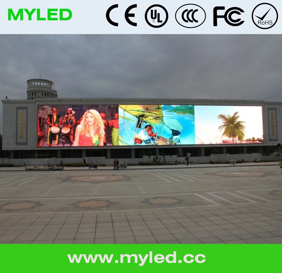 6 Years Warranty Advertising / Stage Full Color P6 P8 P10 Indoor Outdoor LED Display