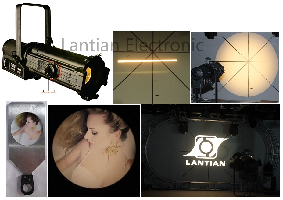 150W LED Zoom Profile Spot Light for Stage Lighting