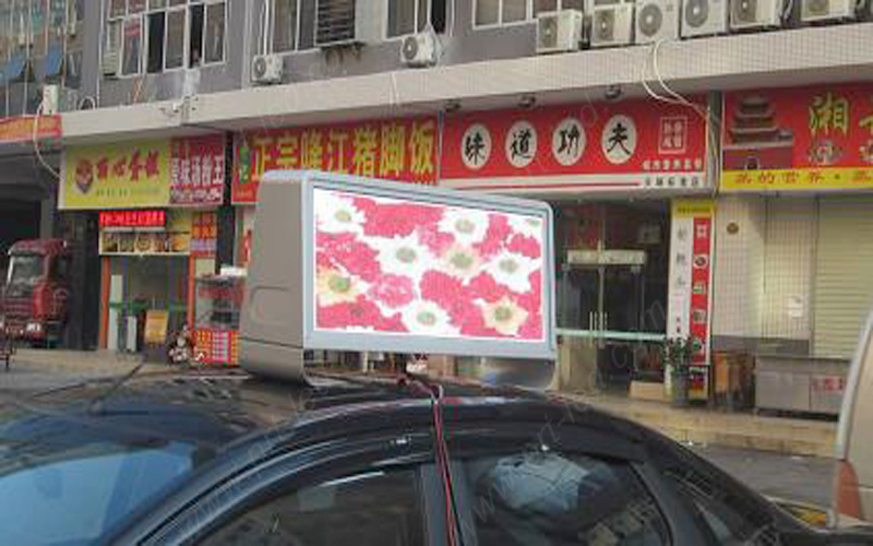 High Brightness P6 Taxi Outdoor LED Display with Full Color