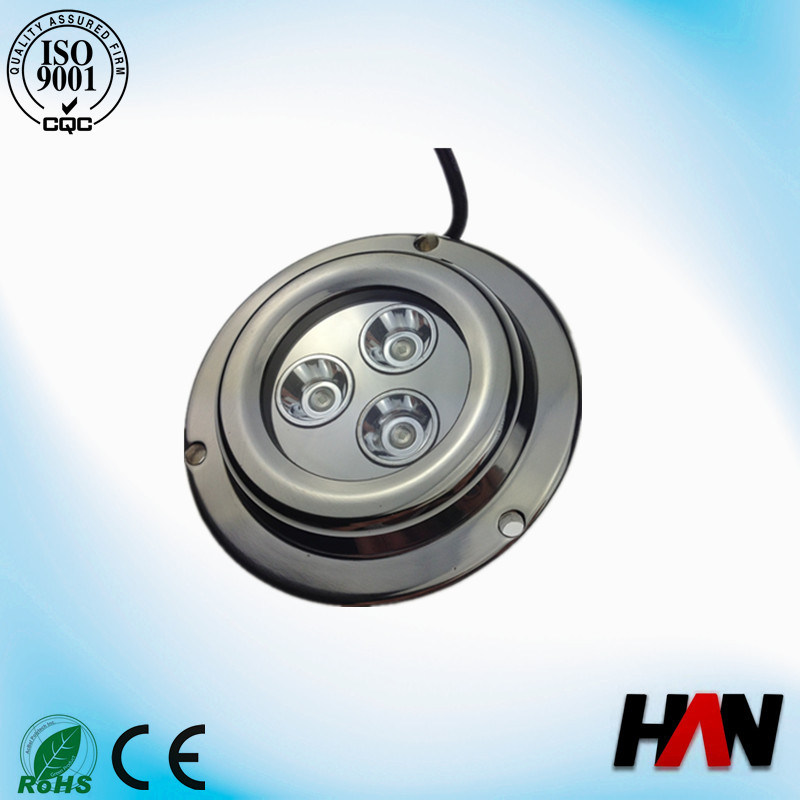 9W 12V Underwater LED Light Boat Lights with CE RoHS
