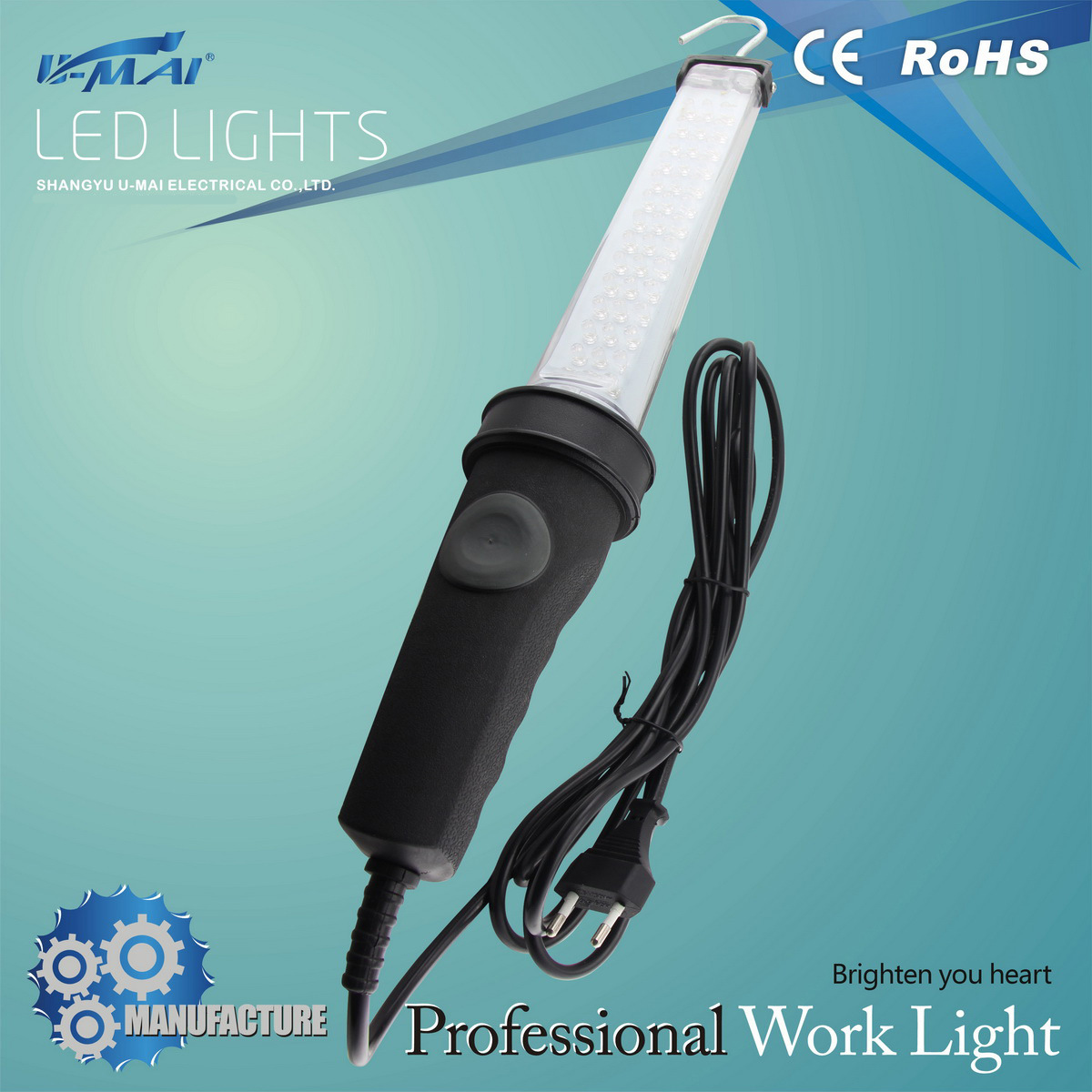 60PCS Rechargeable LED Work Light with Magnet (HL-LA0201)