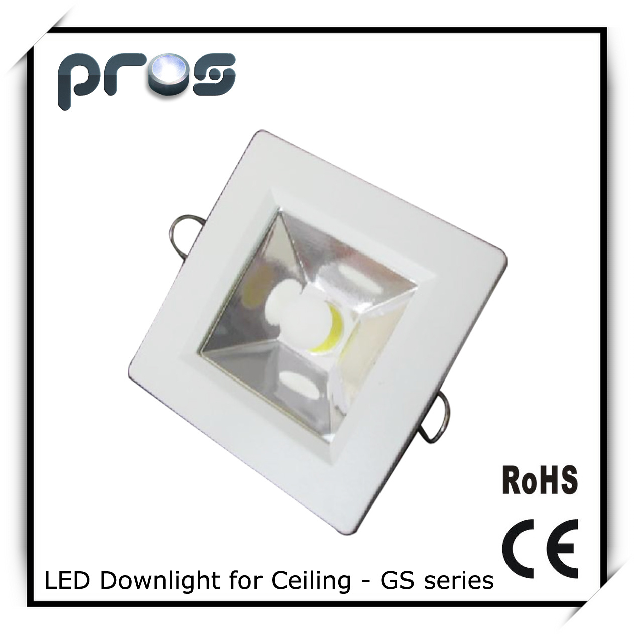 Square 15W COB LED Down Light for Ceiling