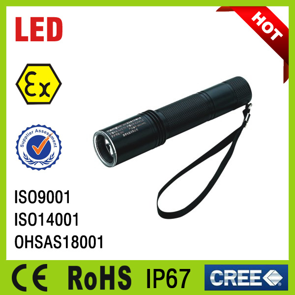 Mini Aluminium Rechargeable CREE LED Flashlights (ZW7300D)