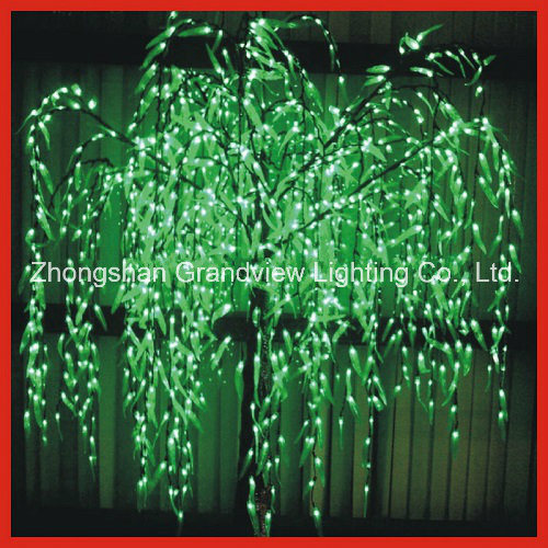 Green Willow LED Tree Light for Street Garden Park Decoration with CE RoHS