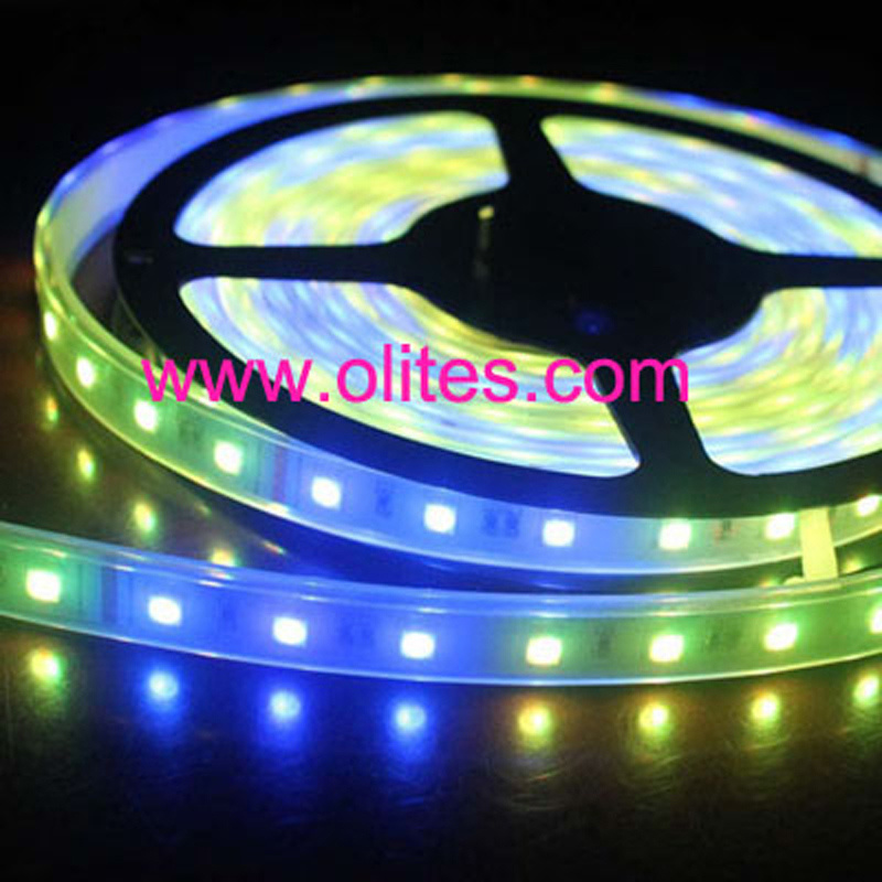 Flexible RGB LED Strip Lamp, 12V/24V RGB LED Ribbon Light