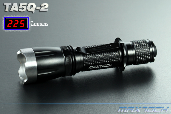 3W Q5 225LM 18650 Superbright Aluminum LED Flashlight (TA5Q-2)