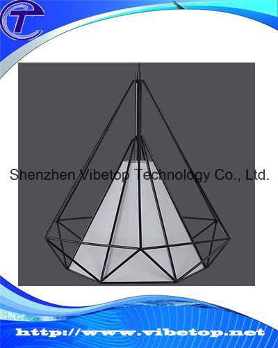 New Products Wire Cage Wrought Iron LED Indoor Decorative Chandelier