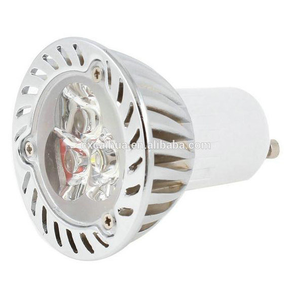 3W GU10 Aluminium LED High Power LED Spotlight