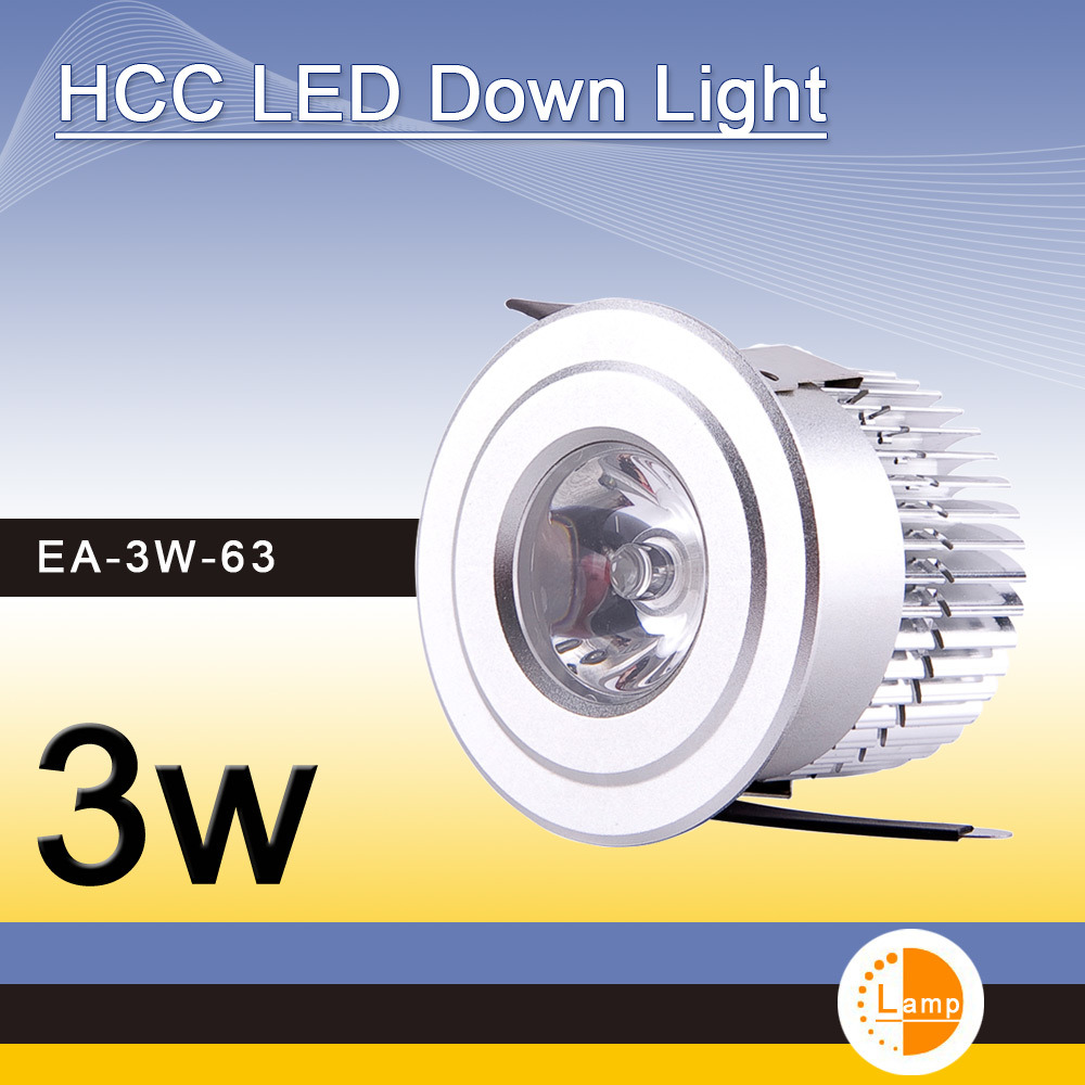 HCC 3W LED Downlight, LED Spot Light