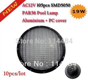 Lot AC12V 18W IP68 SMD5050 PAR56 LED Pool Lamp, LED Underwater Lamp, IP68 LED Pool Light, 2 Years Warranty