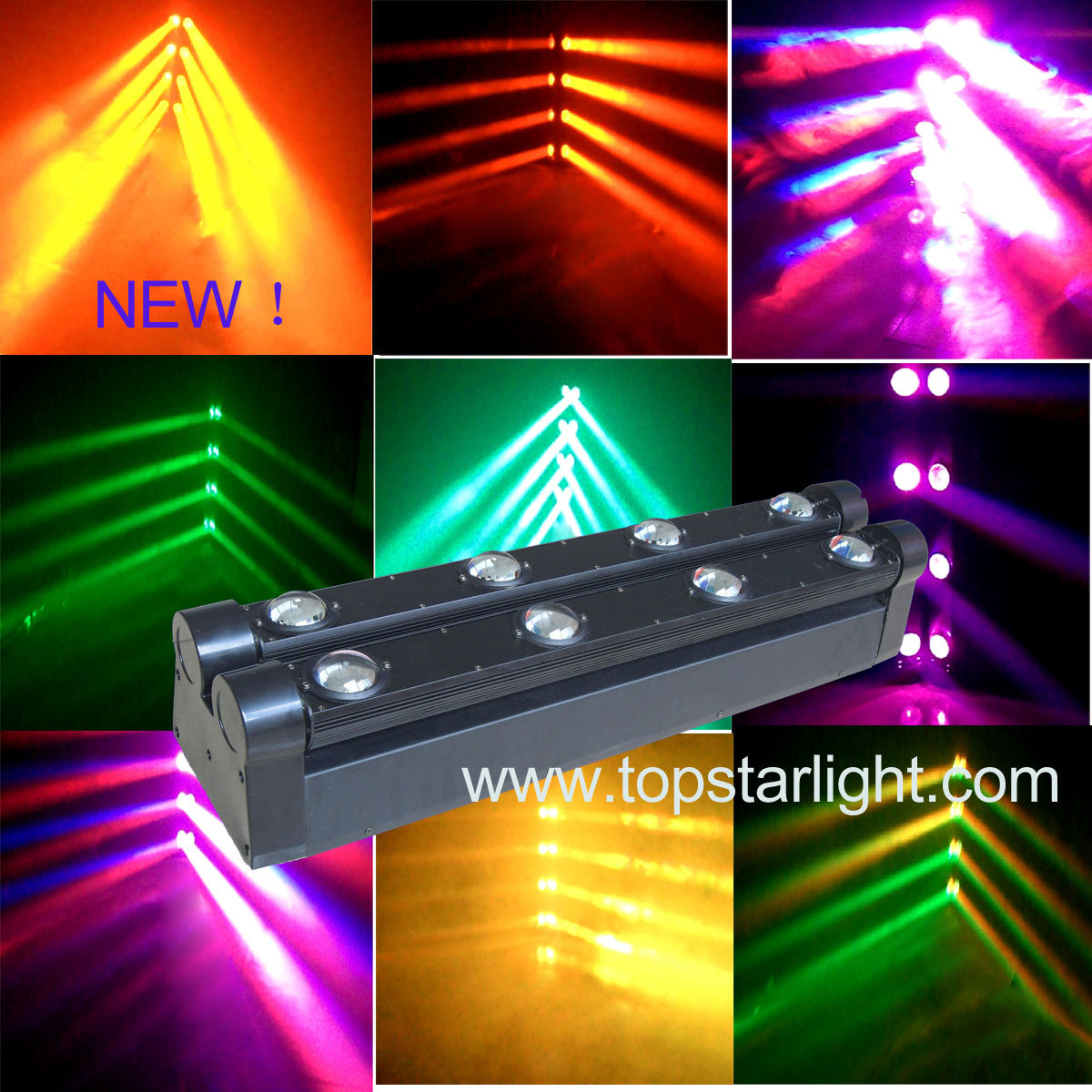 Quad LED 4-in-1 8eyes LED Scan Stage Light