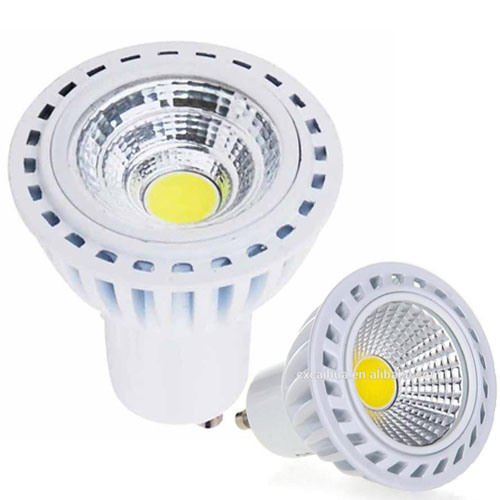 Dimmable 5W COB GU10 Warm White LED Spotlight