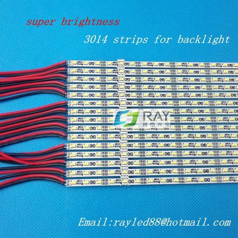 High Brightness 4mm Width SMD3014 LED Bar Light Rigid Strip
