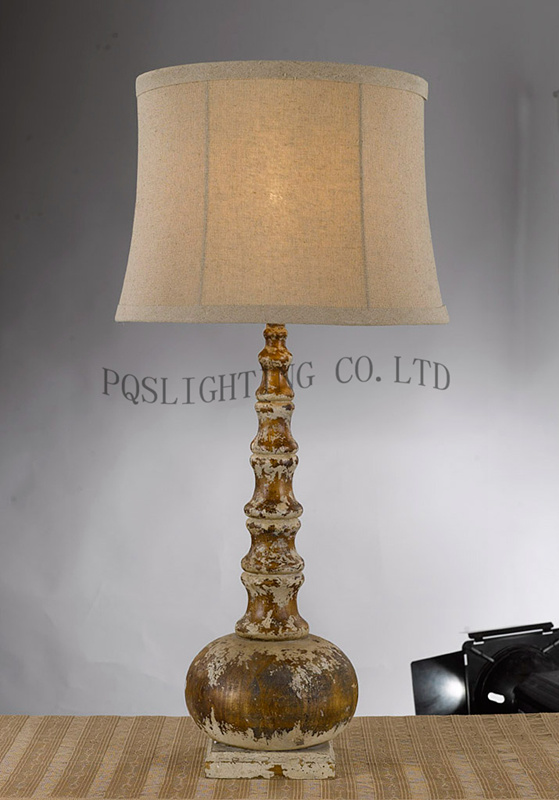 Damage Effects White Home Decoration Table Lamp (P0117TA)