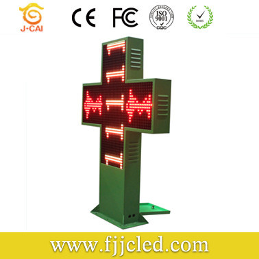 P16 Outdoor Dual Color LED Pharmacy Cross Display