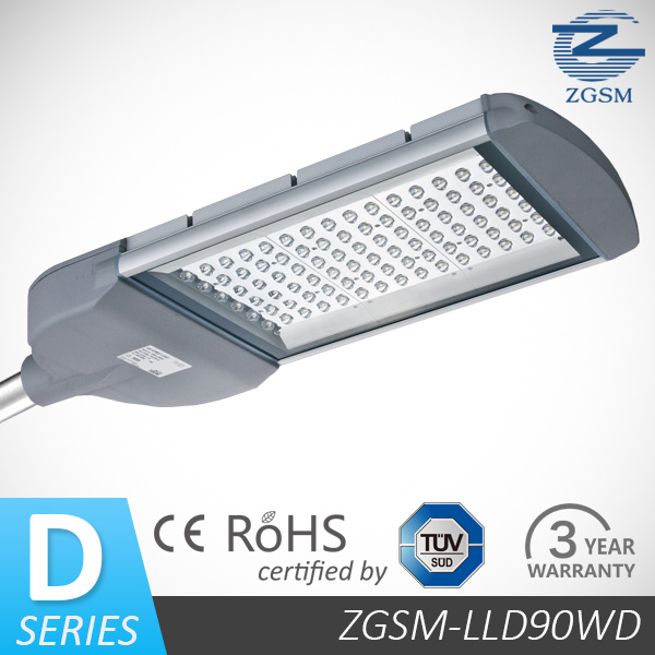 90W LED Street Light with CE/RoHS Certifications