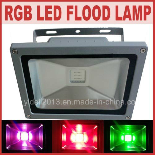 Waterproof Outdoor Remote Control RGB LED 50W LED Flood Light