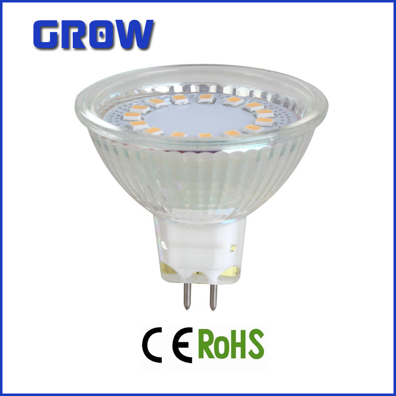 Energy Saving 4W MR16 Glass 220-240V LED Spotlight