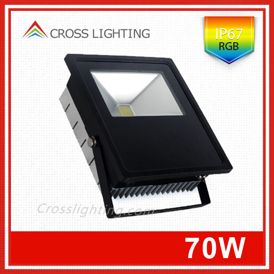 China Manufacturer IP67 70W RGB LED Flood Light