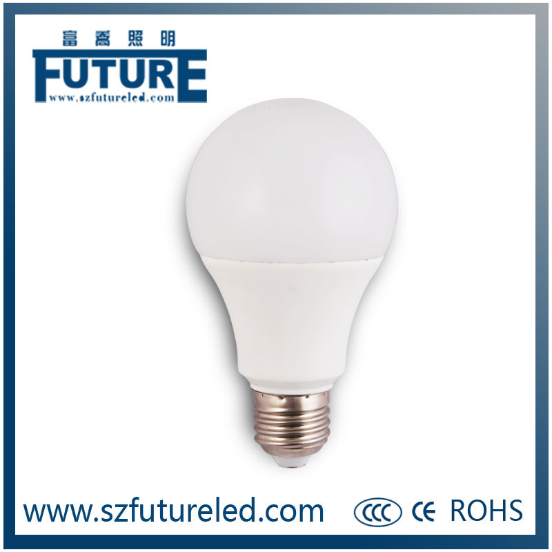 Plastic LED Bulb 7W with Aluminum PCB LED Light