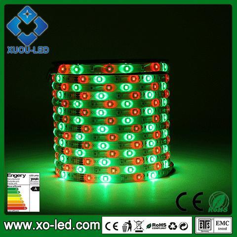 SMD3528 60LEDs RGB Waterproof 5m Per Roll LED Strip Light