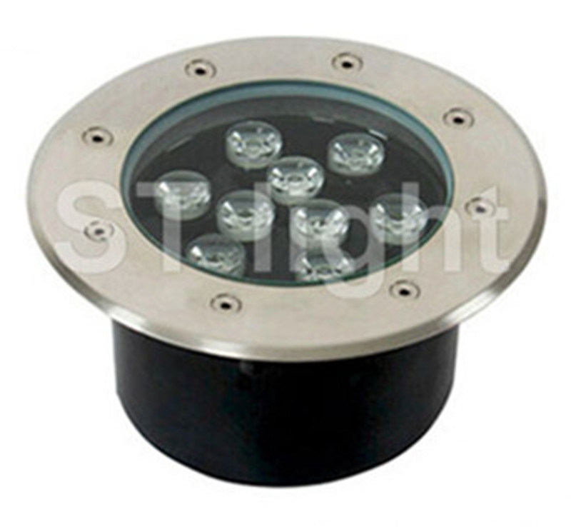 9W High Power Outdoor Red LED Undergroud Light
