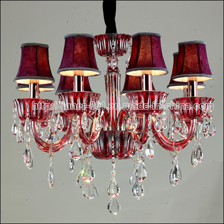 Top Popular Crystal Chandelier Pendant Lamp Lighting in Red