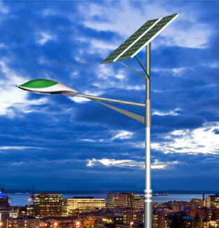 90W Solar Street Light with Solar Panel, Controller and Battery