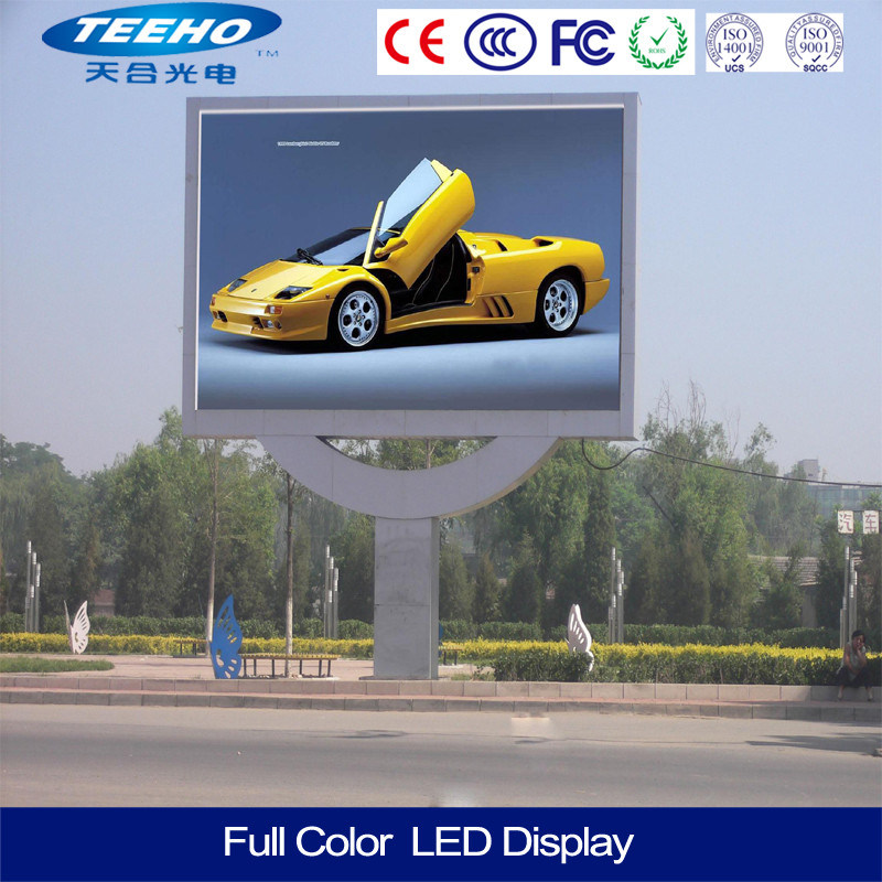 P10 Diecasting Cabinet DIP High Definition Full Color Outdoor LED Display
