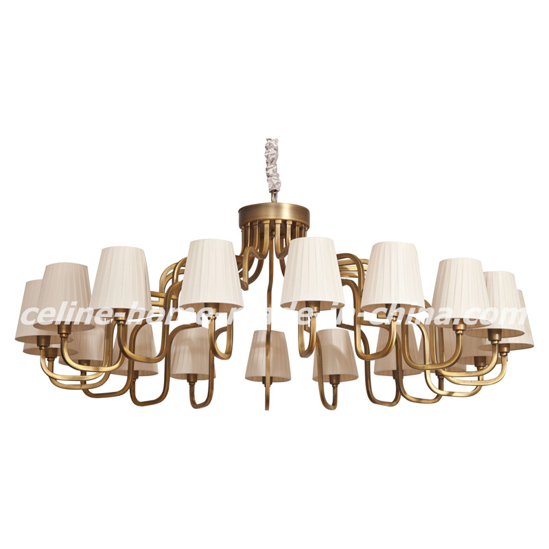 Iron Pendant Lighting Chandelier for Hotel Project (SL2089-18)